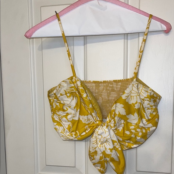 Amir Yellow Floral Two-Piece Set - Picture 11 of 16